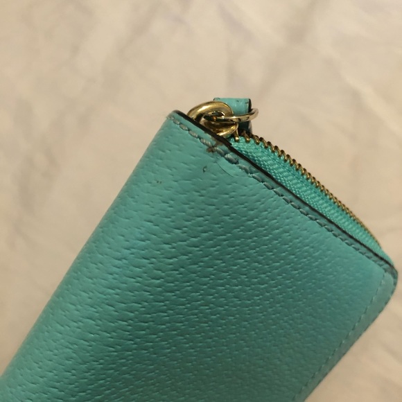 Kate spade turquoise wallet - Picture 9 of 10